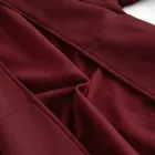 Rozpinana bordowa bluza unisex oversize z kapturem NOWEAR