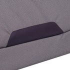 Saszetka na biodro, nerka, ciemnoszara, Peterson