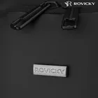 Saszetka na ramię, czarna, skórzana, Rovicky