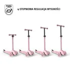 Scoot & Ride, Highwaykick 3S, hulajnoga z systemem sterowania 2w1, Rose