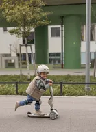 Scoot & Ride, zestaw ochraniaczy, Ash, rozmiar XXS