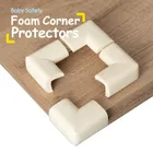 Sipo, zestaw piankowych zabezpieczeń narożników mebli, kremowe, 4 szt.