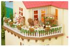 Sylvanian Families, miejski domek z oświetleniem, zestaw prezentowy z figurkami i mebelkami, 2747