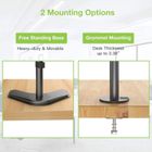 Techly, podstawa pod dwa monitory, biurkowa, pionowa, 13-27", LCD, 10 kg