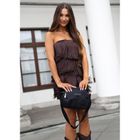 Torebka listonoszka, czarna, Peterson