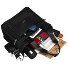 Torebka shopper, czarna, Peterson