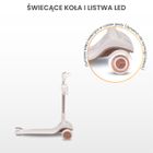 Toyz, Satura, hulajnoga 3-kołowa, white