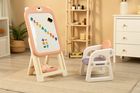 Toyz, Ted, tablica edukacyjna z krzesełkiem, pink