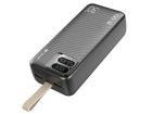 Tracer, powerbank, Blaze, 30000mAh, 65W, czarny