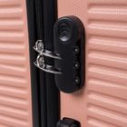 Trizand, zestaw walizek 3w1, różowe