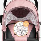 Tulano, Davos 35, wózek spacerowy, pink