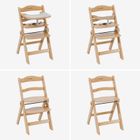 Tulano, Morsel 45, krzesełko do karmienia drewniane, natural