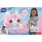 Vtech, Szyj i projektuj, torebka DIY, jednorożec