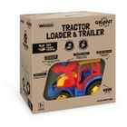 Wader, Gigant, traktor ładowarka z przyczepą