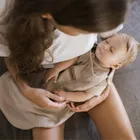 Zaffiro, Malaga, śpiworek do spania, muślinowy, TOG 1.5, beige, 6-12m