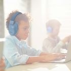 Alecto, BV-73, nauszniki wygłuszające dla dzieci, niebieskie