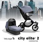 Baby Jogger, City Elite 2w1 Commuter, wózek terenowy z gondolą