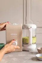 Beaba, Babycook Express, urządzenie do gotowania na parze i miksowania, 4w1, Clay Earth