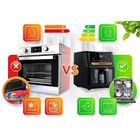 Berdsen, frytkownica beztłuszczowa, air fryer, 1700W, czarny, 6,5l, BD-655