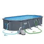 Bestway, basen ogrodowy, panelowy, całoroczny, 13w1, 732-366-132 cm