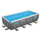Bestway, basen ogrodowy, stelażowy, 10w1, 488-244-122 cm