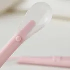 Bocioland, łyżeczka silikonowa, różowa