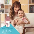 Canpol babies, Exotic Animals, kubek niekapek z rurką i odważnikiem, żółty, 270 ml