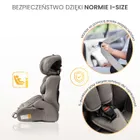 Caretero, Falcon, I-Size, fotelik samochodowy, brown, 76-150 cm