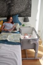 Chicco, Co-Sleeping Chicco Next2me, Magic, łóżeczko dostawne, Cool Grey