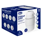 Chicco, kosz na pieluchy, teleskopowy, biały + worki