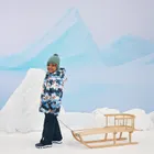 Cool Club, Kurtka narciarska chłopięca z kapturem, ocieplana, niebieska