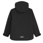 Cool Club, Przeciwdeszczowa kurtka dziewczęca z kapturem, czarna