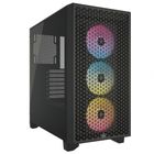 Corsair, obudowa komputerowa, 3000D Airflow RGB TG Mid-Tower, czarna