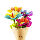 Dumel, Fabryka Radości, Kolorowe kwiaty, zestaw kreatywny do tworzenia kwiatów