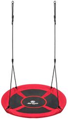 Enero, huśtawka ogrodowa, bocianie gniazdo, XXL, czerwona, 100 cm