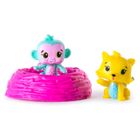 Hatchimals, 2 jajka z figurkami i gniazdo, zestaw