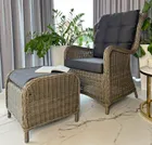 Hedo, Sonata, fotel tarasowy, wypoczynkowy, szary