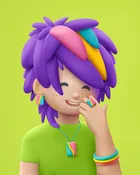 Hey Clay, Bijou, kolorowa biżuteria, masa plastyczna, 8 szt.