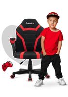 Huzaro, Ranger 1.0, fotel gamingowy dla dziecka, Red Mesh