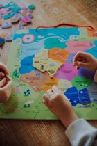 Janod, Mapa Polski, puzzle magnetyczne, 69 magnesów