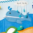 Jolly Designs. Magiczna Ryba. Tablica manipulacyjna. Książeczka sensoryczna