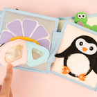 Jolly Designs. Pszczółka. Książeczka sensoryczno-manipulacyjna