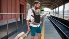 Kinderkraft, Milo, nosidełko ergonomiczne, Black