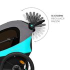 Kinderkraft, Nava, przyczepka rowerowa, wózek, hawaiian blue