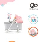 Kinderkraft, Unimo Up, leżaczek, bujaczek, krzesełko 5w1, Pink