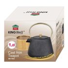 Kinghoff, zaparzacz żeliwny imbryk z filtrem, 1l