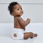 Kit and Kin, biodegradowalne pieluszki jednorazowe, rozmiar 3, Maxi, 6-10 kg, miś i królik, 34 szt.