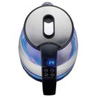 Klausberg, czajnik elektryczny szklany LED rgb, 1,8l