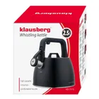 Klausberg, czajnik z gwizdkiem, stalowy, 2,5l, KB-7915