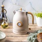 Klausberg, Retro, czajnik elektryczny, z termometrem, 1,7l, kb-9006